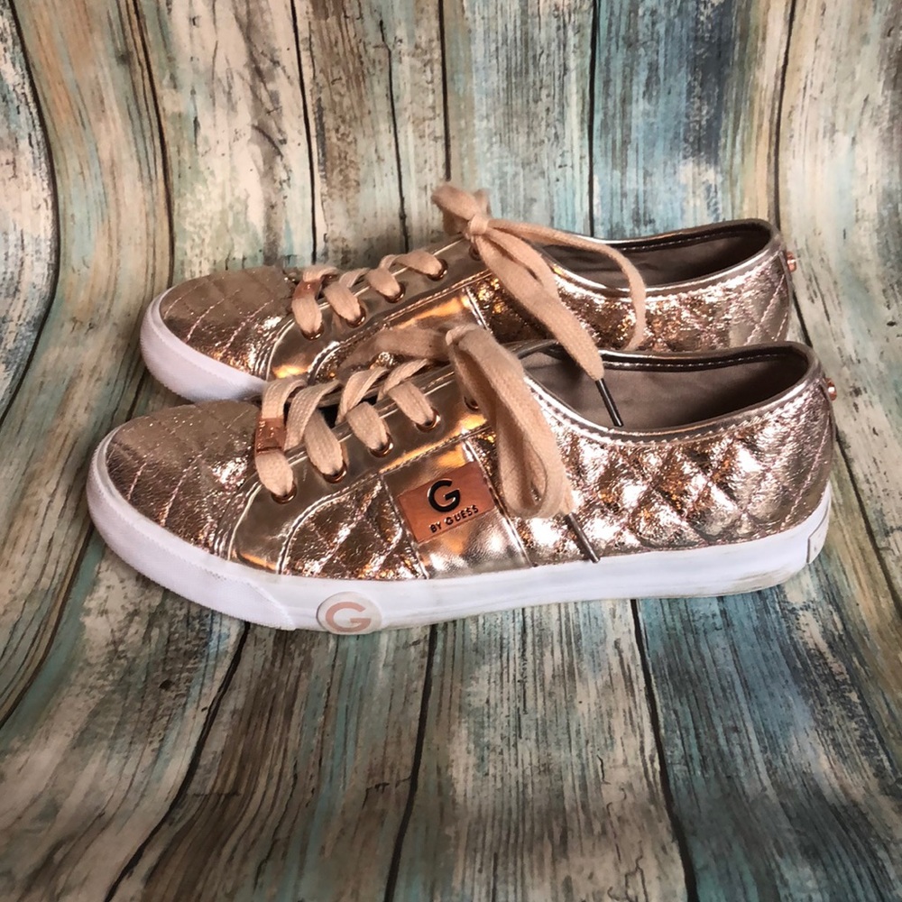 G by Guess Rose gold shoes